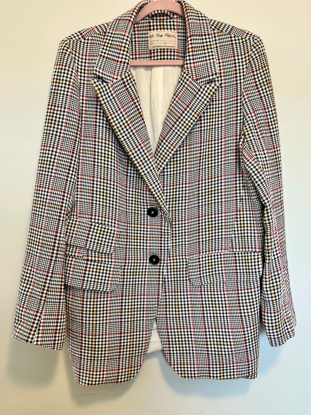 We The Free Checked Blazer